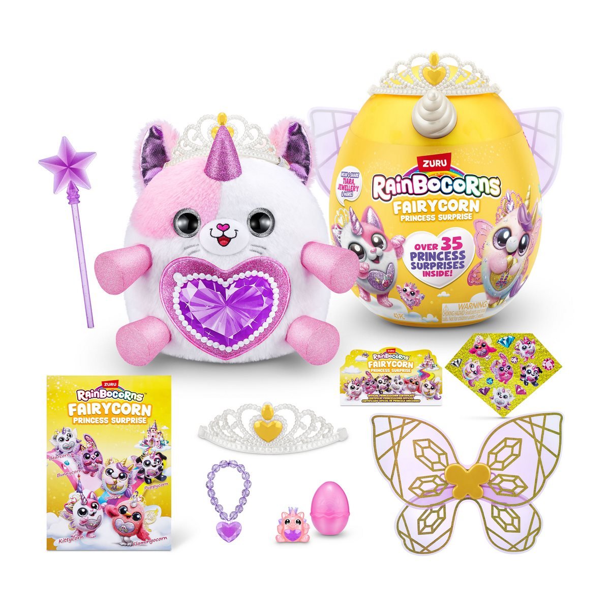 Huevo Sorpresa Princesa Rainbocorn Zuru - Marfil